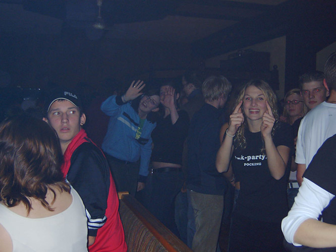 Foto der K-Party vom 12.11.04